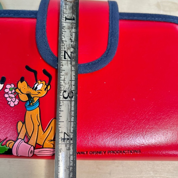 Vintage Disney Minnie Mouse and Pluto Wallet 1970 - Picture 14 of 14